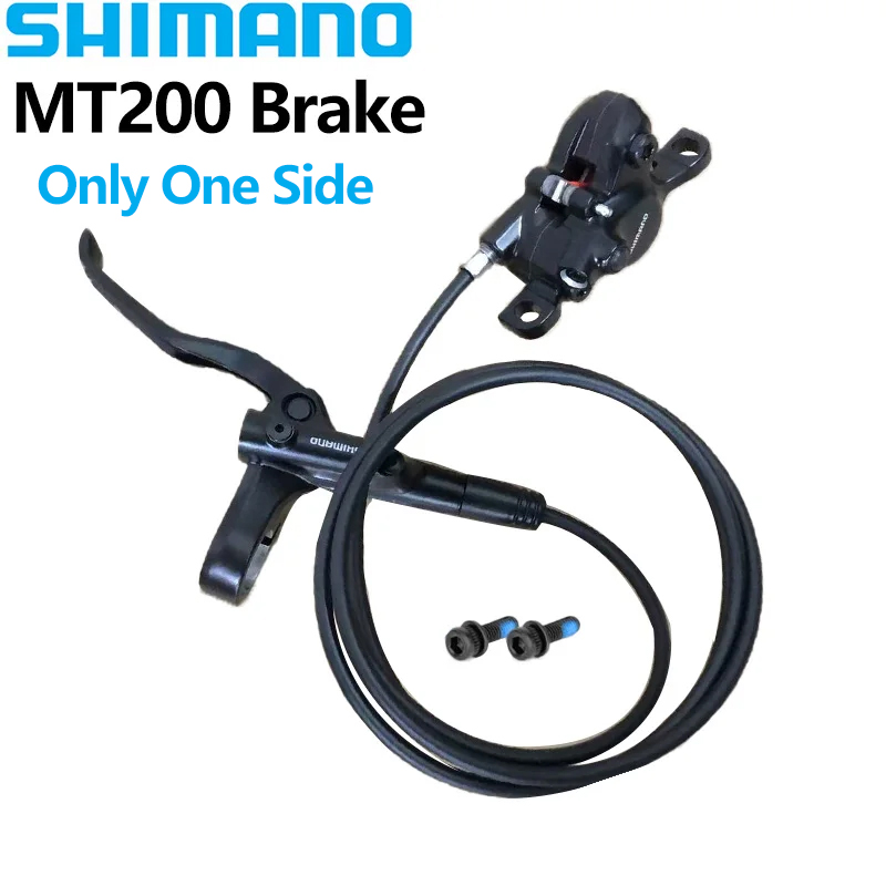 シマノ MT200 油圧ディスクブレーキ MT200 片側ブレーキ左フロント/右リアブレーキキャリパーブレーキレバー MTB バイク部品
