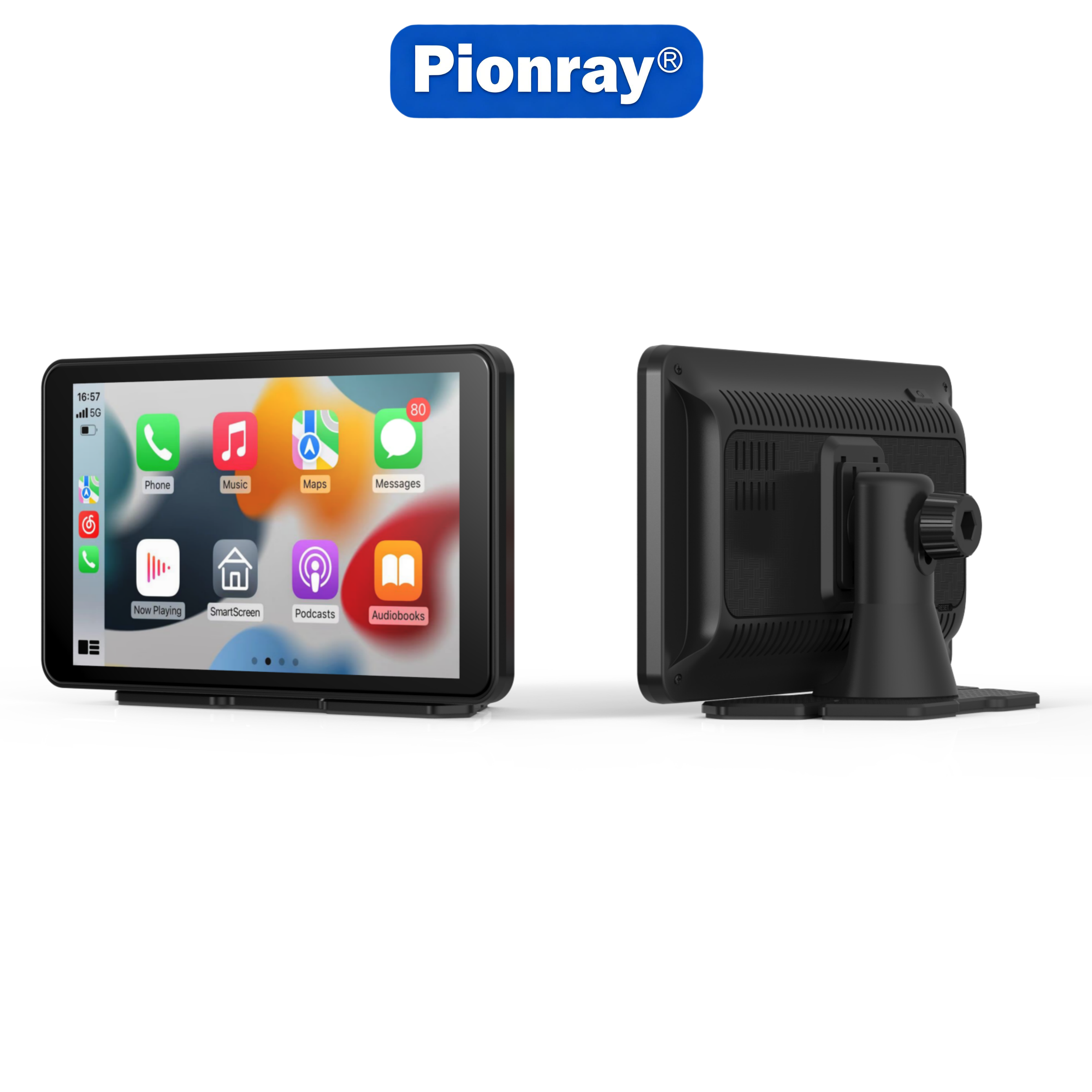 Pionray7 "/10.26" 4K ワイヤレス Carplay Android オート 350 度回転レンズ車 DVR GPS ナビゲーション ダッシュボード ビデオ レコーダー Bluetooth