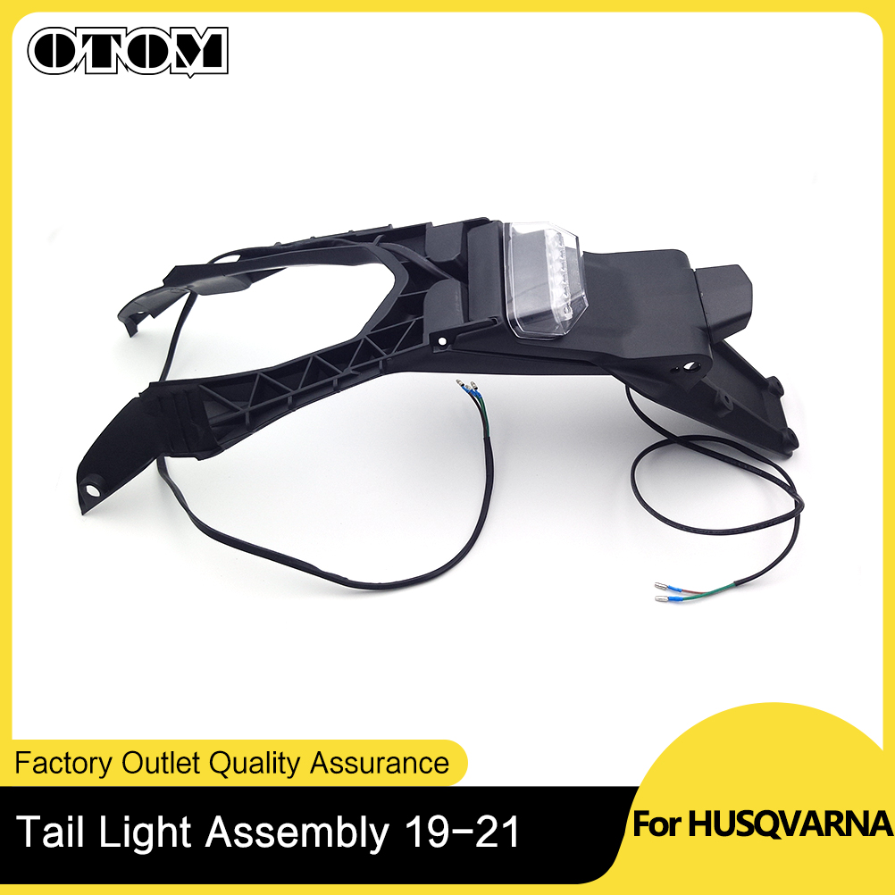 OTOM ハスクバーナ FE250 FE350 TE150 TE300 FE450 FE501 オートバイリアフェンダー LED テールライトダートバイクエンデューロマッドガードモトクロス