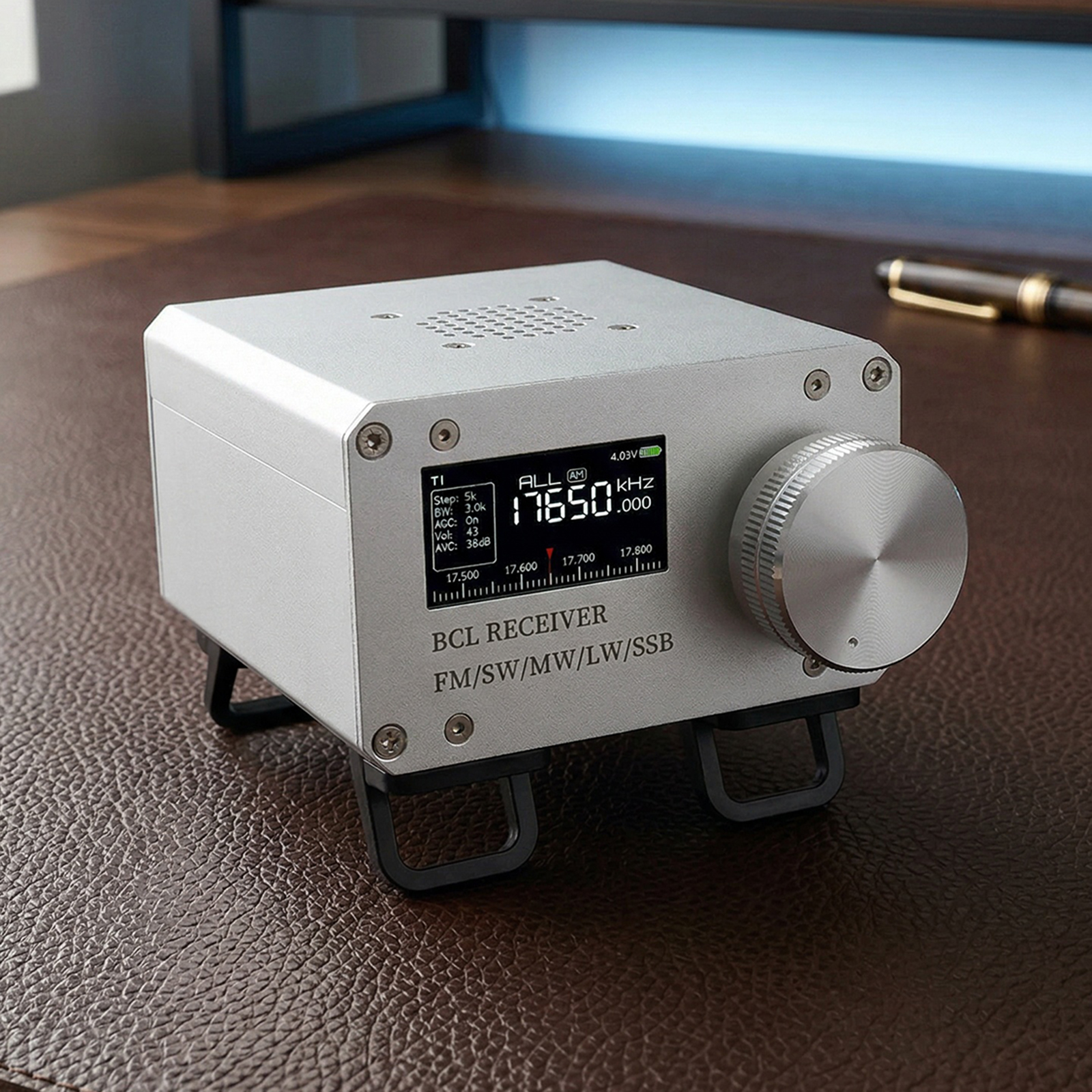 フルバンド DSP ラジオ WiFi 機能高感度短波ラジオ受信機 (LSB/USB) BCL 愛好家の短波リスニング用