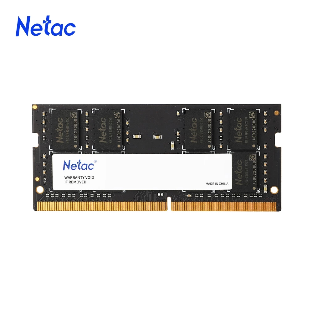 Netac メモリ RAM DDR4 ノートブック DDR4 4GB 8GB 16GB Sodimm DDR4 3200MHz 2666MHz 260ピン RAM ノートパソコン 1.2V JEDEC