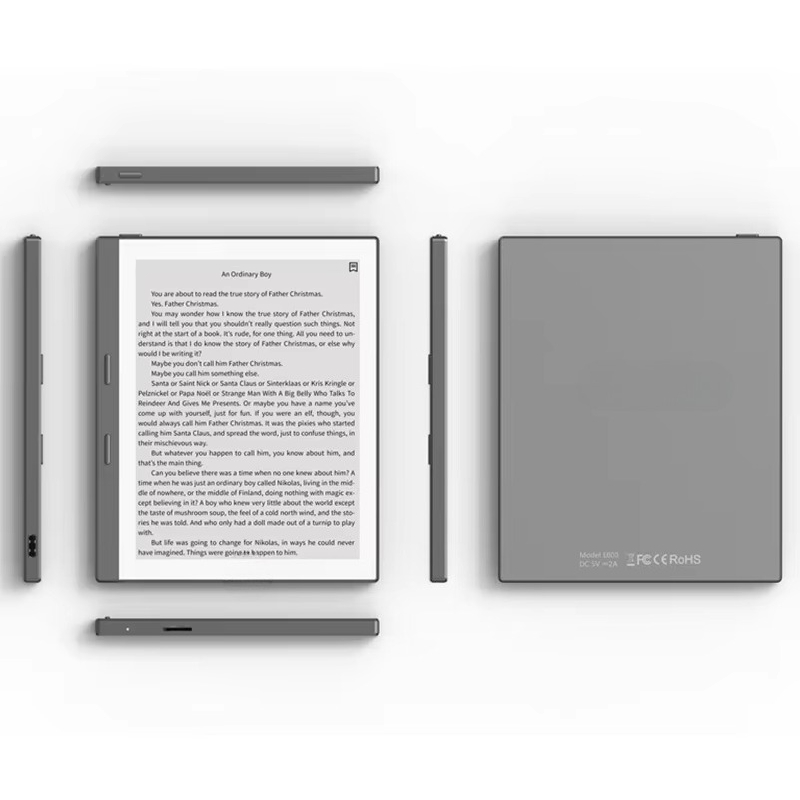 インクリーダー 電子ペーパーブックボタンターン コンパクトでポータブル 5.83インチ OED 640*480 目に優しい読書