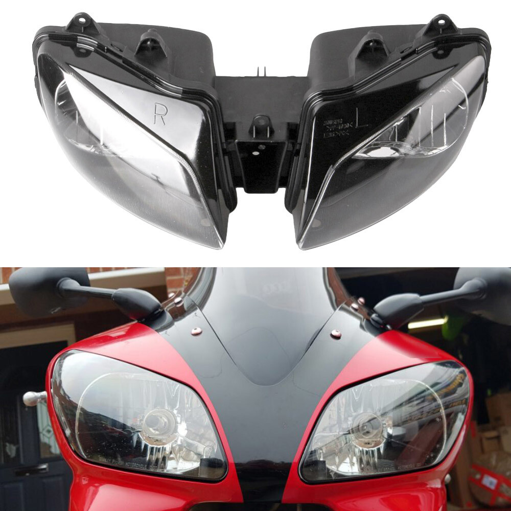 EU 品質オートバイヘッドライトフロントヘッドライトヘッドランプランプ照明部品ヤマハ YZF R1 YZF-R1 1998 1999 高速配信