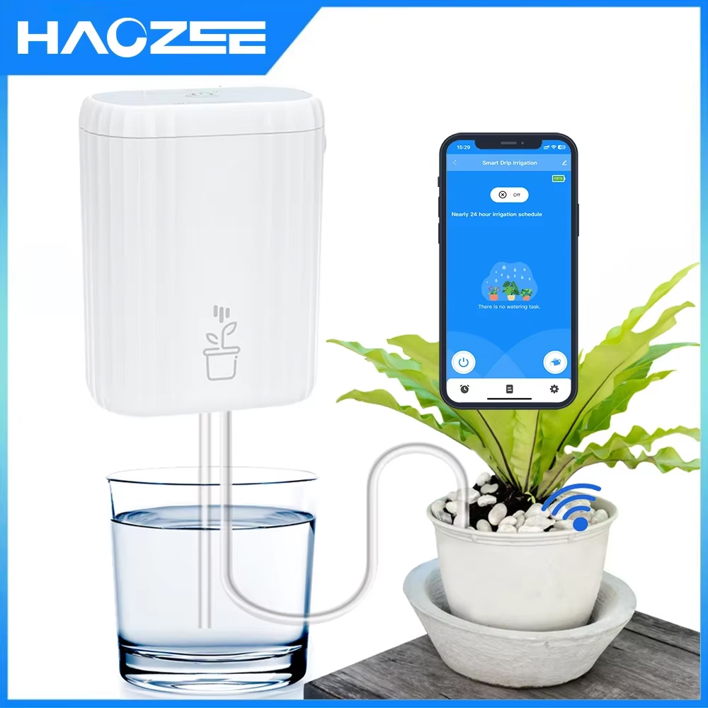 WIFI インテリジェント散水装置ポンプタイミング自動点滴灌漑システムリモート APP コントローラーガーデンテラス用
