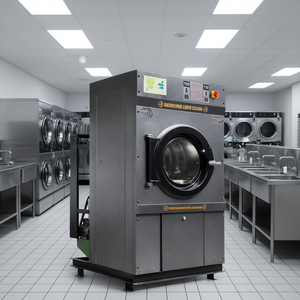 業務用ランドリーおよび繊維製品の乾燥用途に適した、25kgの大型電動乾燥機