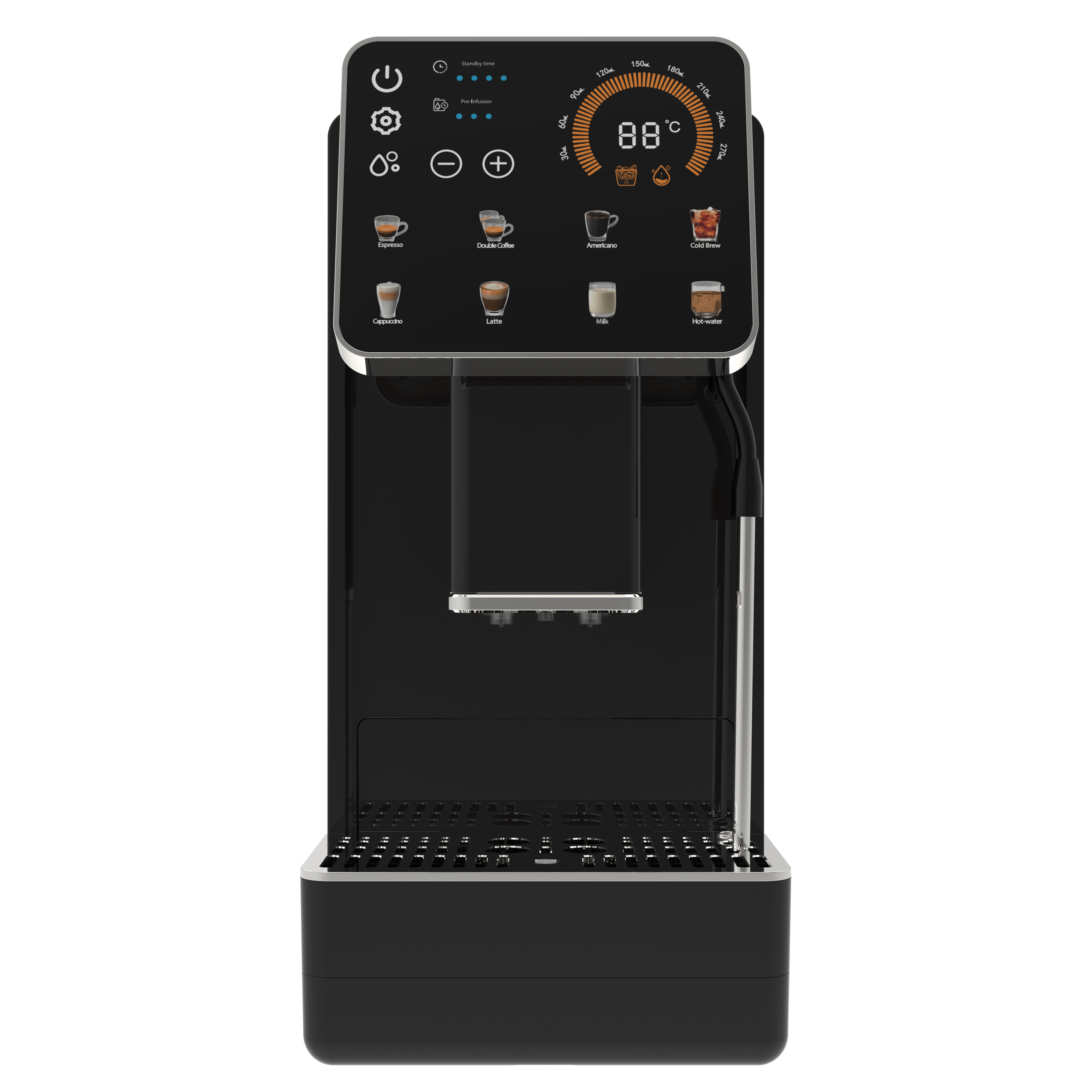 新しい到着イタリアのプロフェッショナル全自動プログラム可能なエスプレッソコーヒーマシンカフェ用