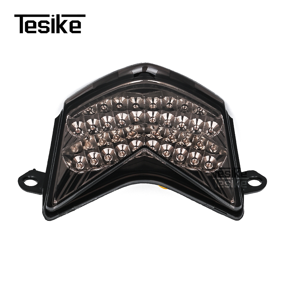 オートバイ統合 LED リアテールライトブレーキライトターンシグナルランプカワサキニンジャ ZX6R ZX6RR ZX600 Z750S 2005 2006 ZX636