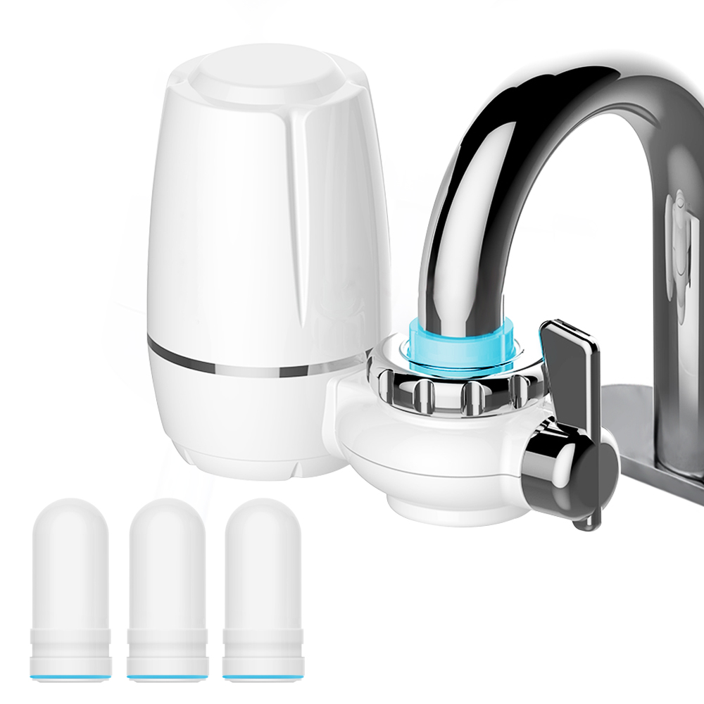 7層浄化セラミック浄水器フィルタータップキッチン蛇口取り付けフィルターカートリッジサビ菌除去パーコレーター