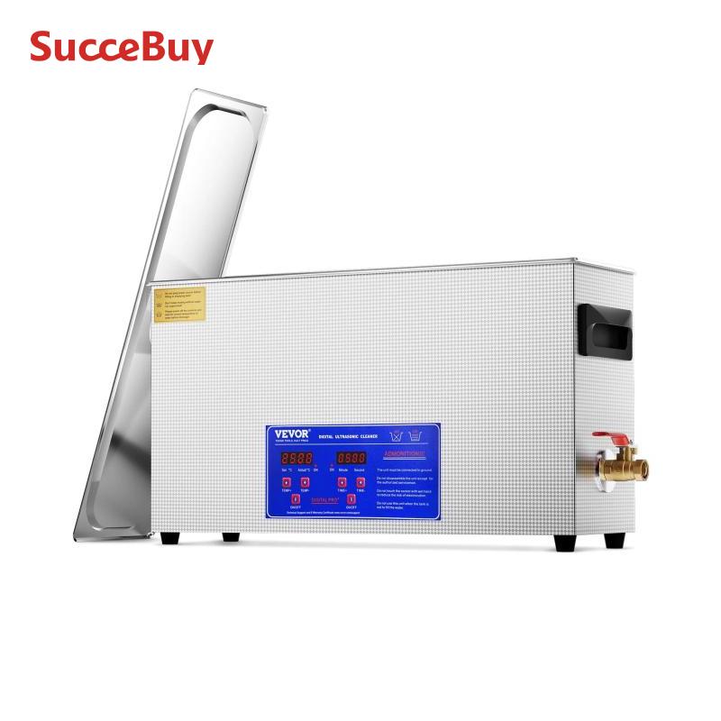 SucceBuy 10L 超音波洗浄機 300W 40kHz プロフェッショナル超音波洗浄機 タイマー付き