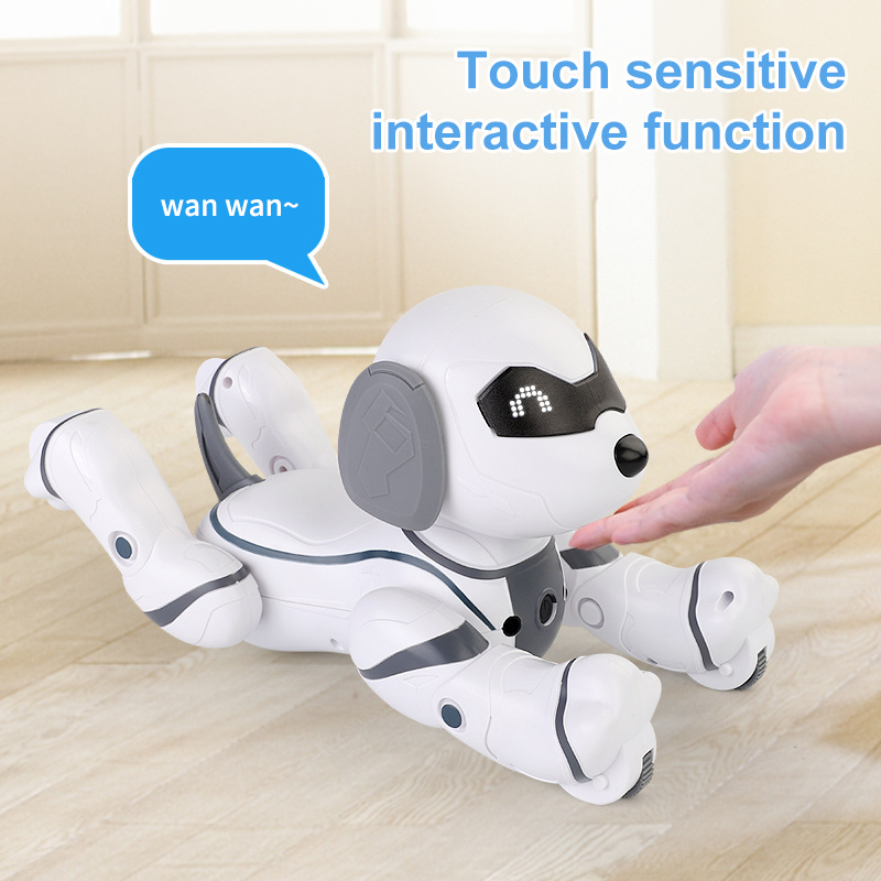 リモコン子供スマートロボット犬多機能インテリジェント RC マシン子犬音楽早期教育おもちゃ