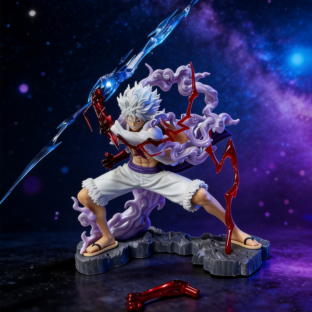 28 センチメートルワンピースフィギュア太陽神ギア 5 ニカルフィアクションフィギュア GK サンダーボルトモンキー D ルフィモデル PVC グッズおもちゃ