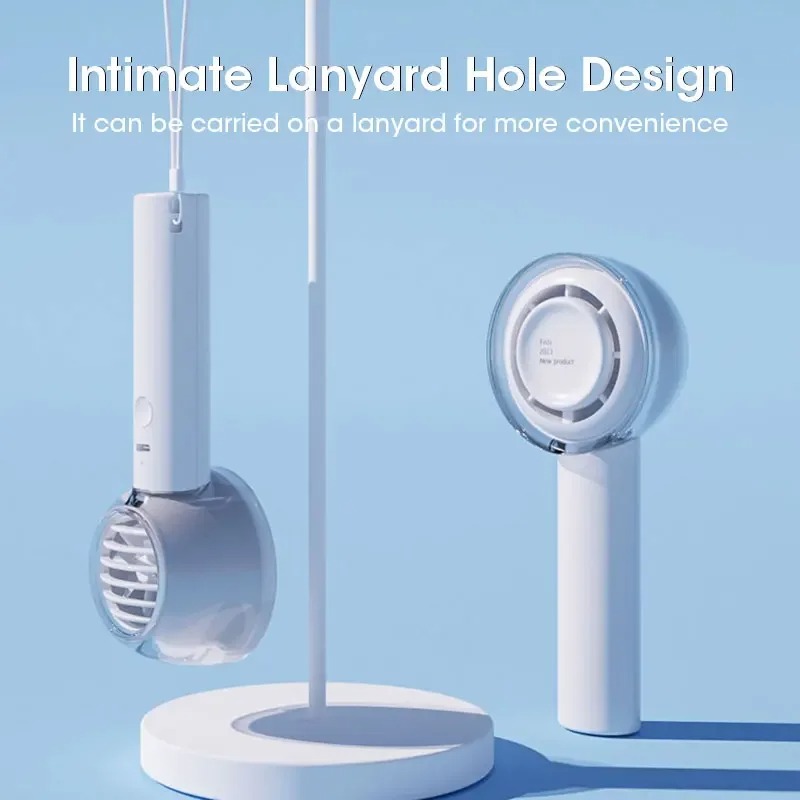 ハンドヘルドミニポータブルUSB充電式ファンパーソナルエアクーラー換気屋外旅行オフィス用