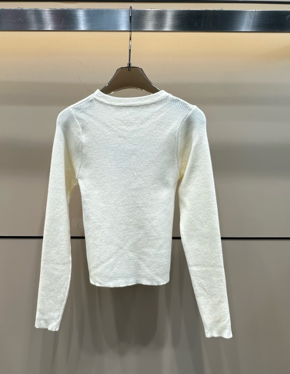 女性の高品質コットンニットセーター一流の気質スリムフィット通気性多機能カジュアル夏秋