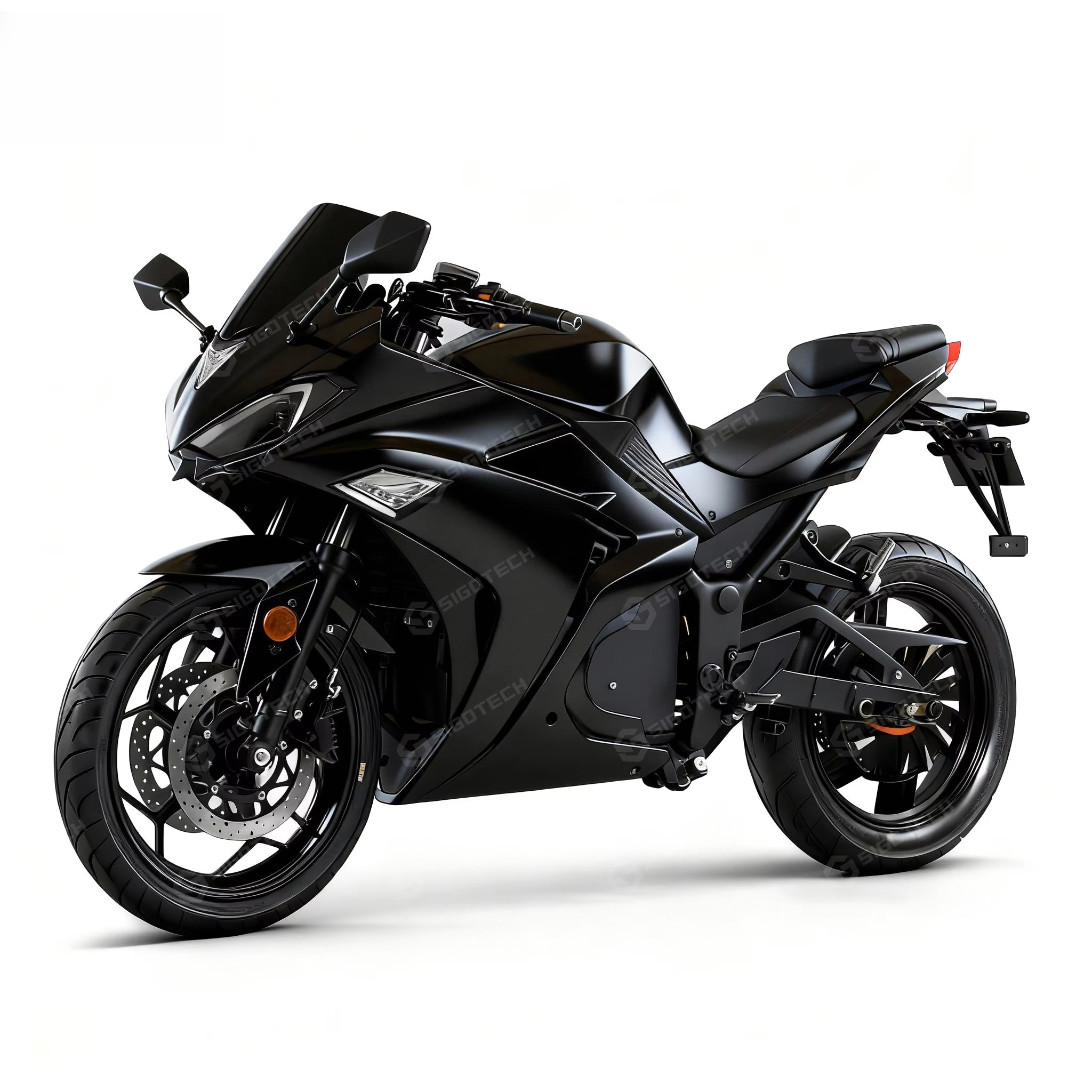 SIGOTECH 新スタイル OEM 72V 3000W ハイパワー高速長距離電動バイク LFP バッテリー付き