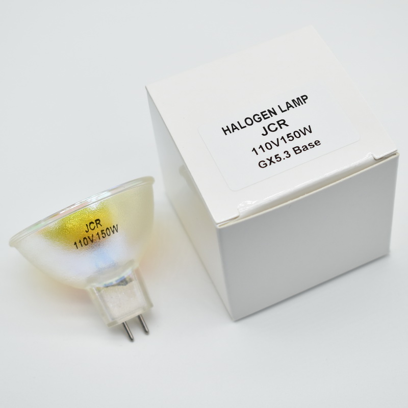 JCR 110V-150W halogen Light Bulb JCR 110V 150W MR16 JCR110V150W,SHOFU Solidilite Curing Lamp Base GX5.3 ROUND PINS