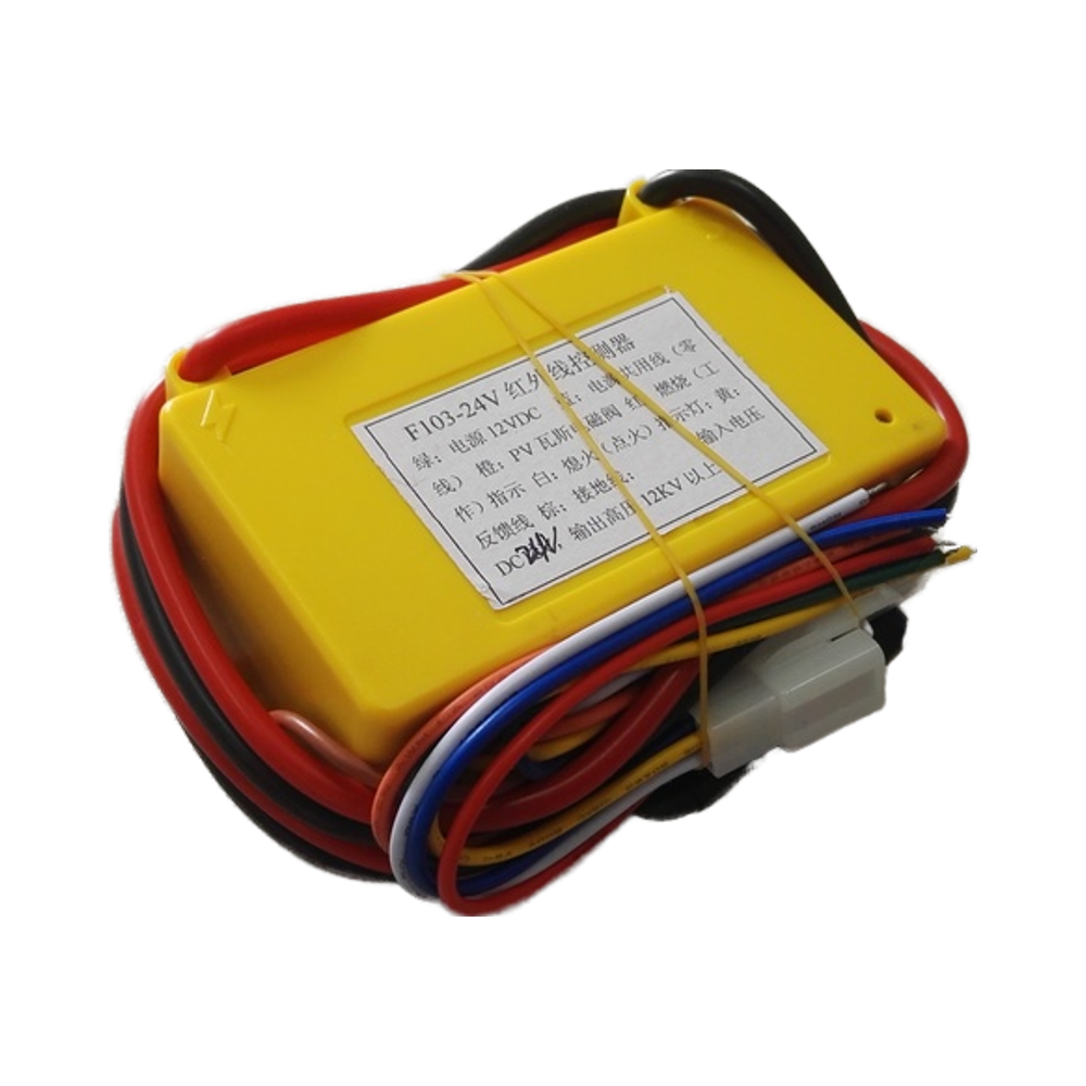 24V DC ガス点火モジュールヒーター自動点火装置コントローラー 12KV 出力とオーブン用フレームアウト保護付き (金属)