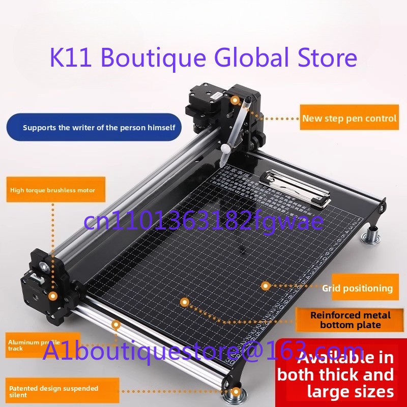 Fully automatic writing robot handwriting lesson plan notes, writing machine, filling in engineering forms Artifact typewriter