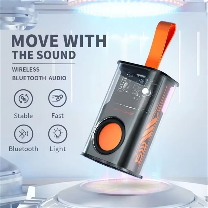 Bluetooth スピーカー K08 LED 点滅サウンドバーポータブル屋外屋内サブウーファースピーカーサポート TF カード FM ラジオ防水