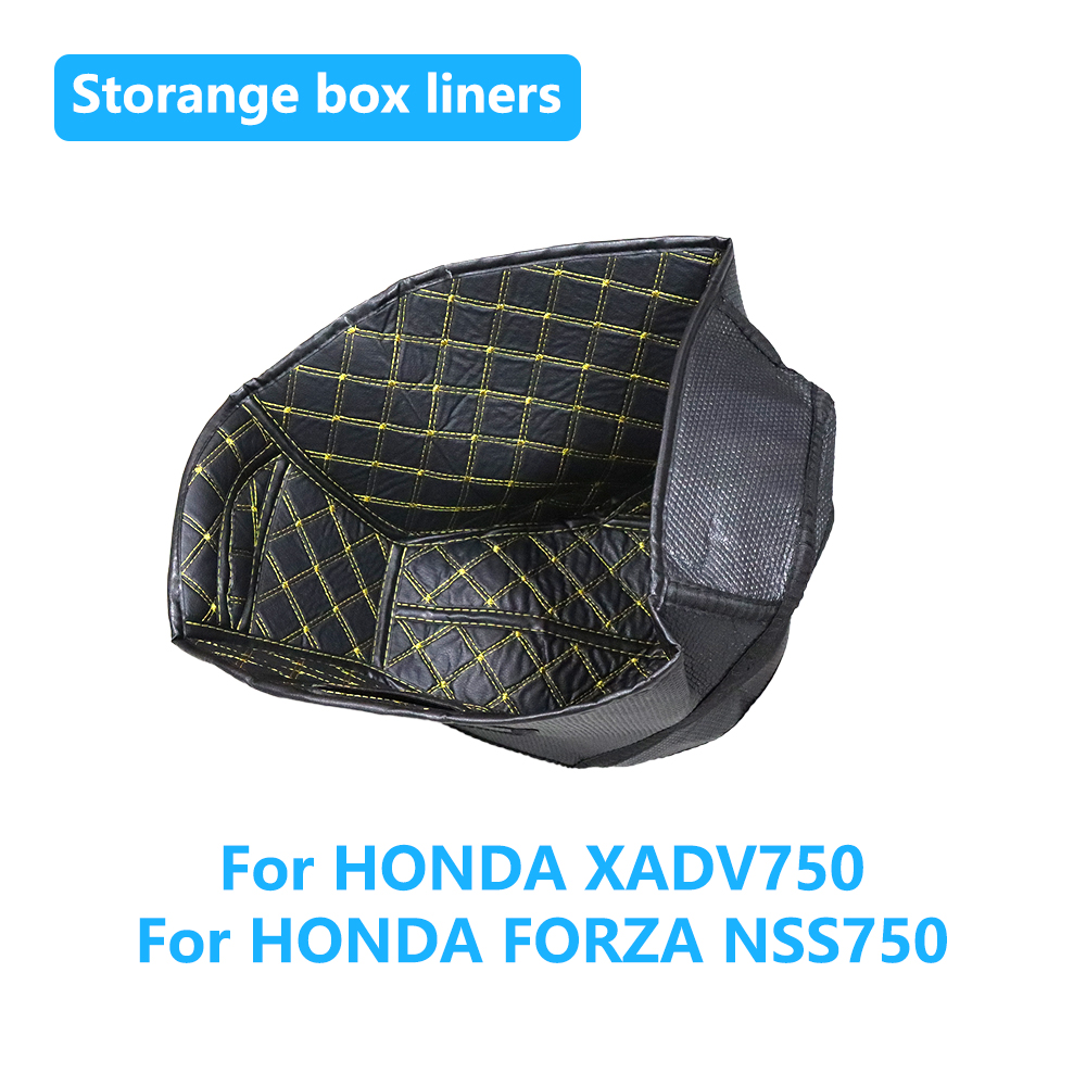 ホンダ XADV750 XADV 750 フォルツァ NSS750 2021-2024 オートバイリアトランクインナークッションシートバケット収納荷物ボックスライナーパッド