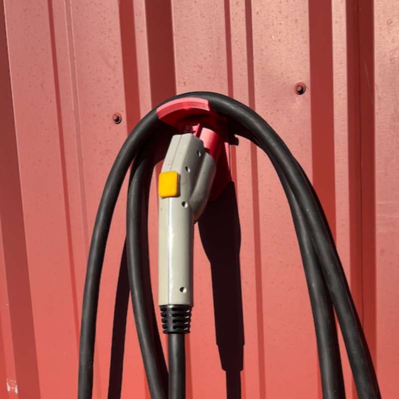 J1772 EV 充電器ノズルホルダーウォールマウント電気自動車充電ケーブルガンドックガレージ収納ラック
