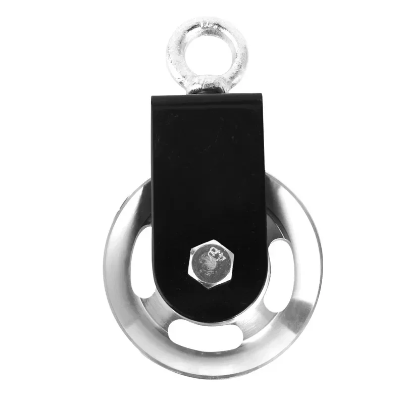 貨物リフティングローディングアルミプーリーブラケットフィットネス DIY 機器ベアリングワークアウト強度ホイール直径 73 88 93 ミリメートル