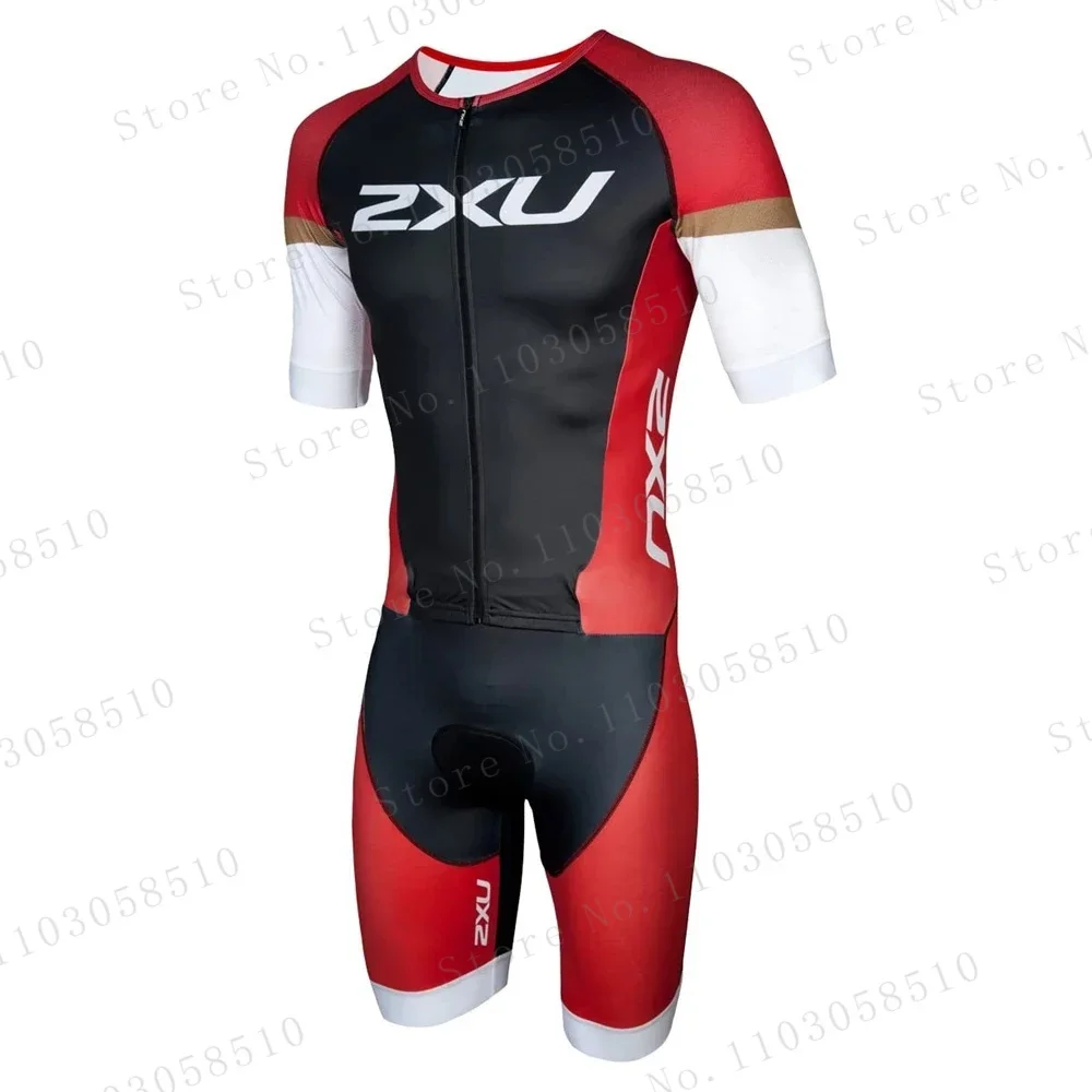 zxuful 男性カスタム昇華トライアスロンジャンプスーツ制服バイクジャージバイク服デザイン通気性サイクリングトライアスロンスーツ