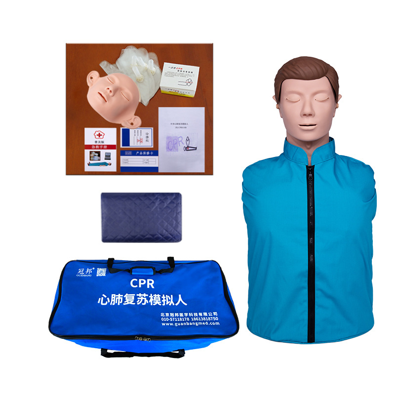 成人用半身CPRトレーニングマネキン、看護トレーニングマネキン、教育モデル、応急処置トレーニングダミー