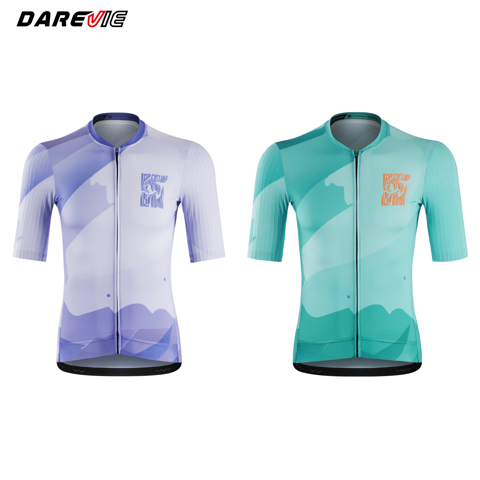DAREVIE 男サイクリングマイヨ AREO 高速プロ抗 UV レベルメンズサイクリングシャツアンチスリップ吸湿性サイクリングジャージ男