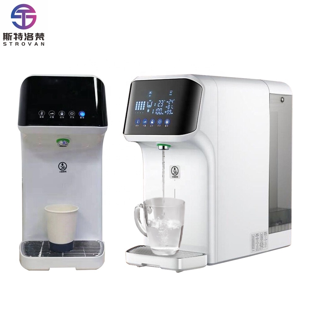 STLF 水温調節可能なデスクトップ給湯器、テーブル温水浄水器ディスペンサー