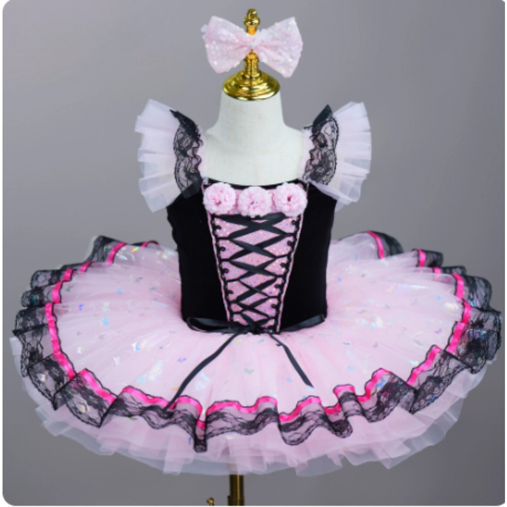 品質の子供服パフォーマンスエレガントなレオタード女の子のためのバレエチュチュダンスウェア子供服バレエドレスステージ衣装