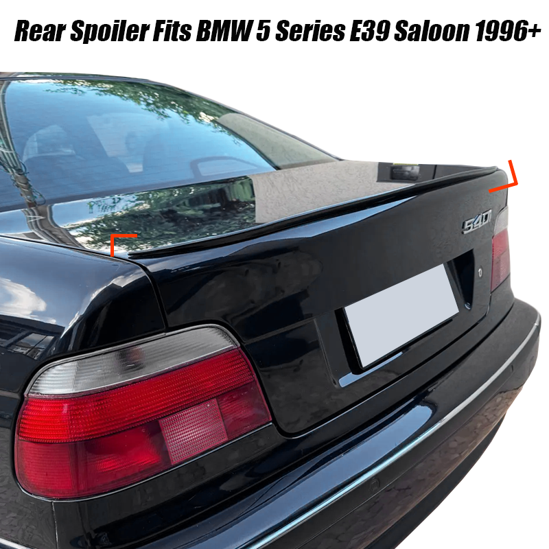 車のリアスポイラー BMW 5 シリーズ E39 サルーン 1996 ファクトリーアウトレット 520i 523i 525i 528i 530i 535i 540i 4 ドアトランクリッドに適合