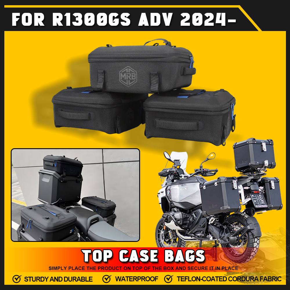 オートバイトップバッグ BMW R1300GSA R1300GS アドベンチャー R1300 R 1300 GS ADV 2024 2025 2026 トップボックスパニアバッグケース荷物バッグ