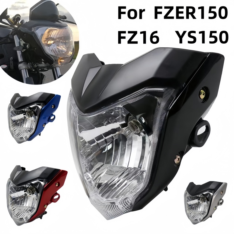 オートバイ Led ヘッドライトヤマハ FZ16 FZ 16 YS150 FAZER150 YS FAZER 150 フロントヘッドライト信号電球ブラケットアセンブリ