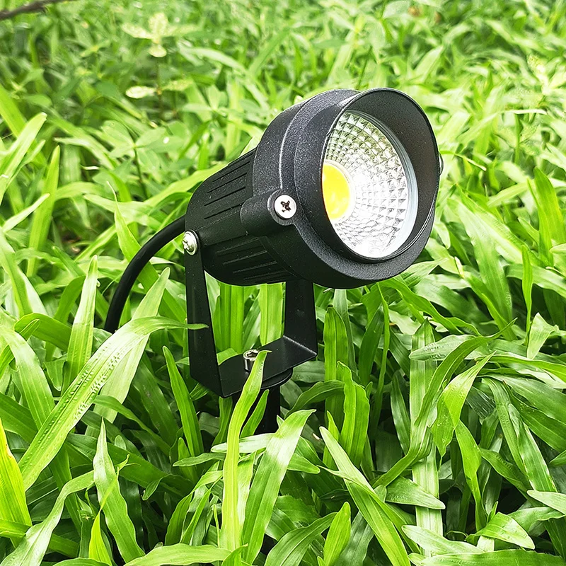 LED 芝生ライトランプ RGB 防水スポットライト緑黄色中庭風景照らされた木ライト地上設置型投光器