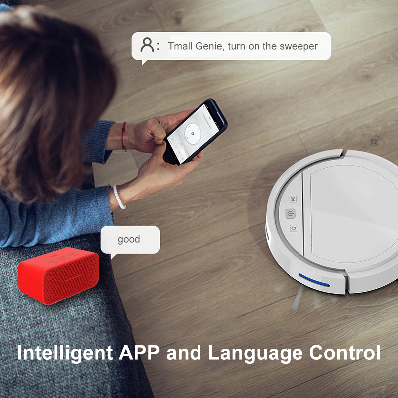 新しいロボット掃除機自動充電掃除吸引ドラッグ音声制御掃除ロボット APP リモコン付き