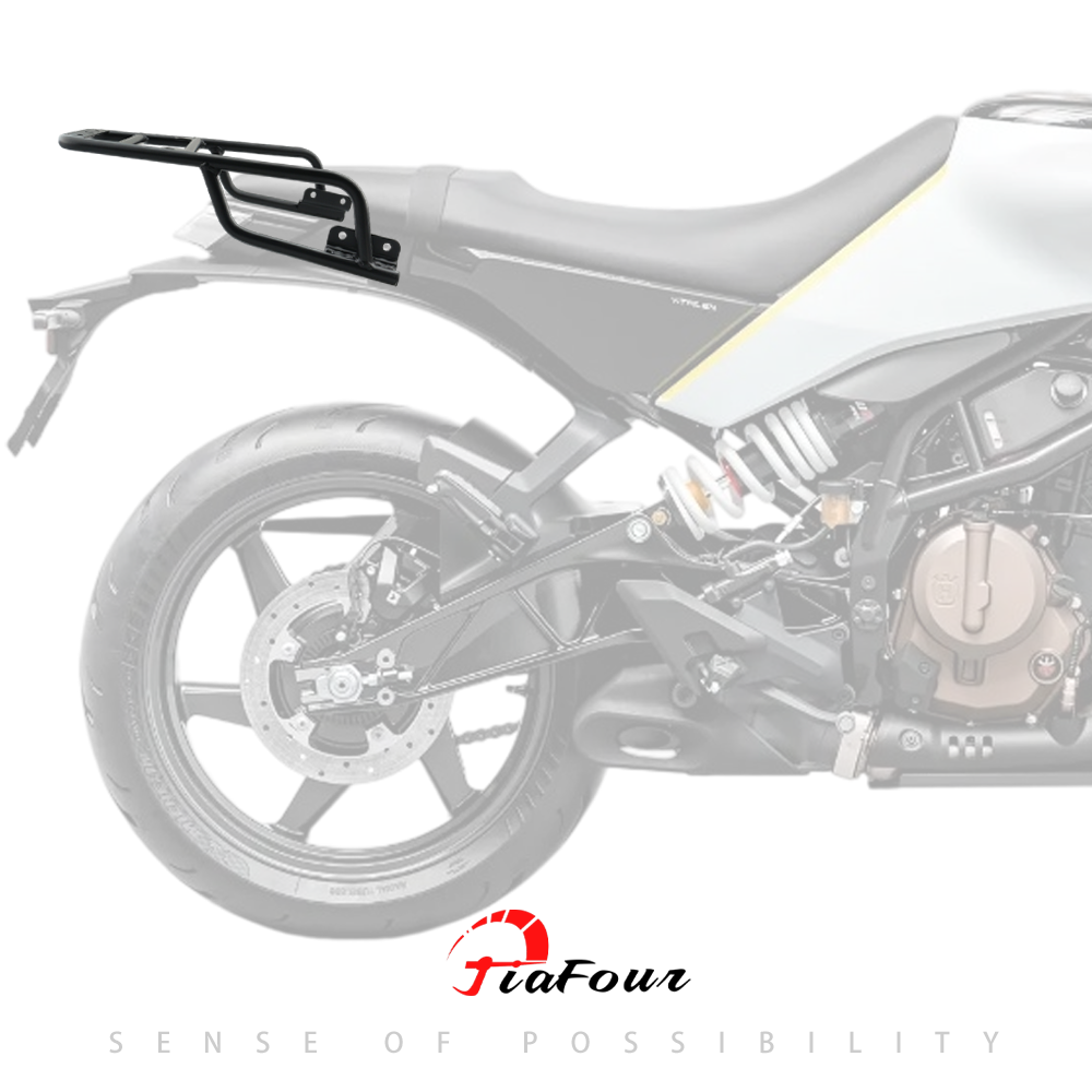 オートバイリアテールラック Vitpilen 125 250 Svartpilen 401 250 2024-2025 スーツケース荷物キャリアボード荷物ラック棚