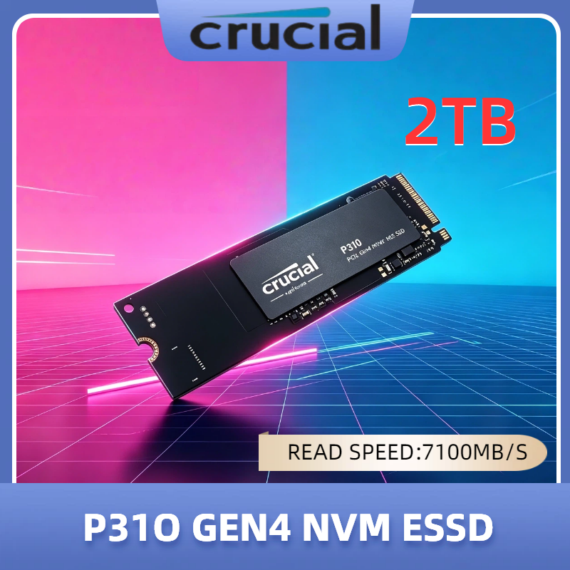 OEM パッケージ最大 Crucial P310 1TB 2TB 2280 PCIe Gen4 3D NAND NVMe M.2 SSD 最大 7100 MB/s 内蔵ソリッド ステート ドライブ PC