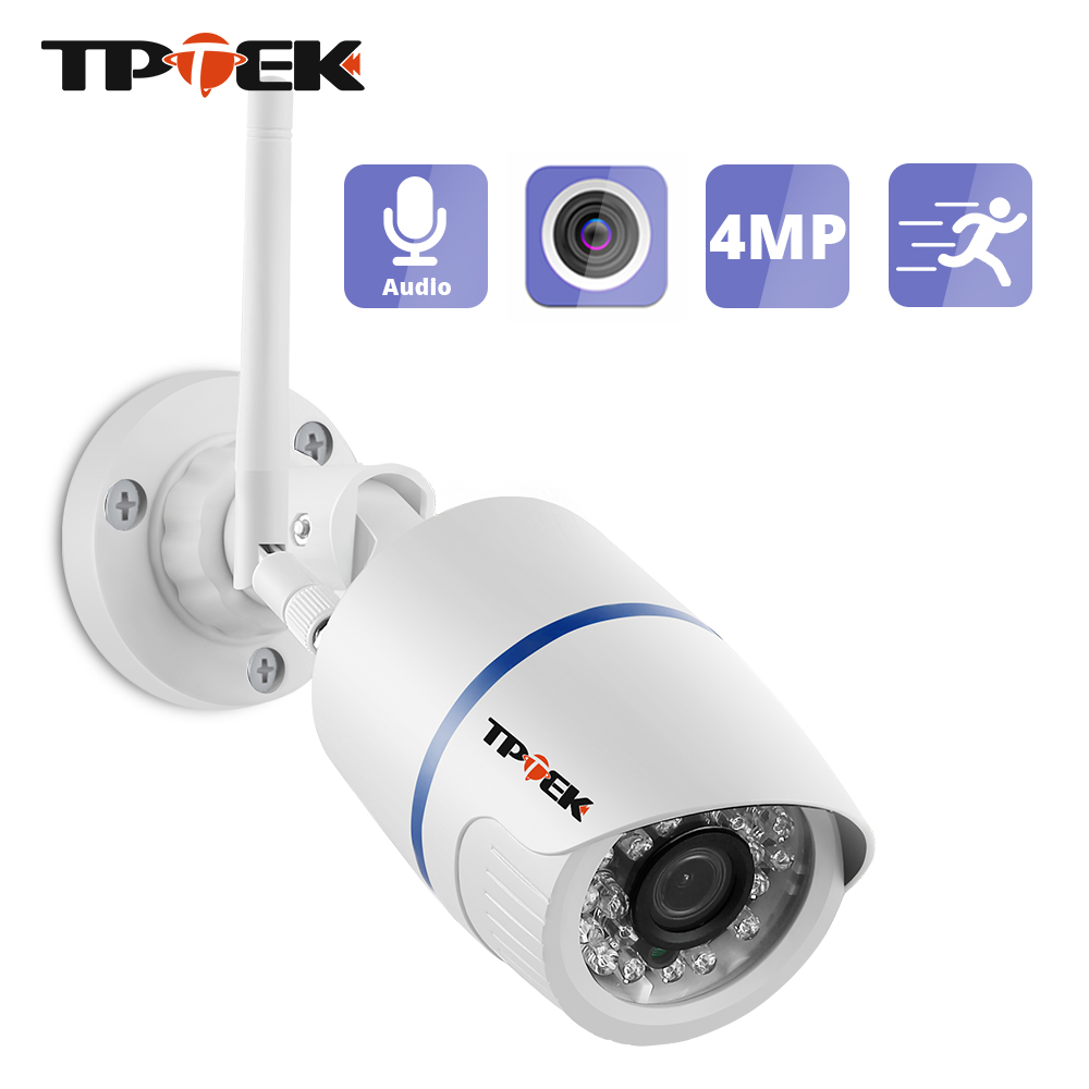 4MP 1080P IP カメラ屋外 WiFi ホームセキュリティカメラワイヤレス監視 Wi Fi 弾丸防水 IP ビデオ HD カマラ CamHi カム