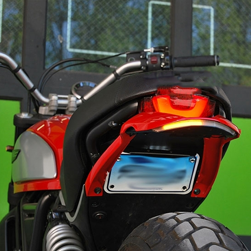 新しいオートバイアクセサリーリアウインカー LED ブレーキテールライト Ducati スクランブラー 400 800 1100 テールライトプラグアンドプレイ