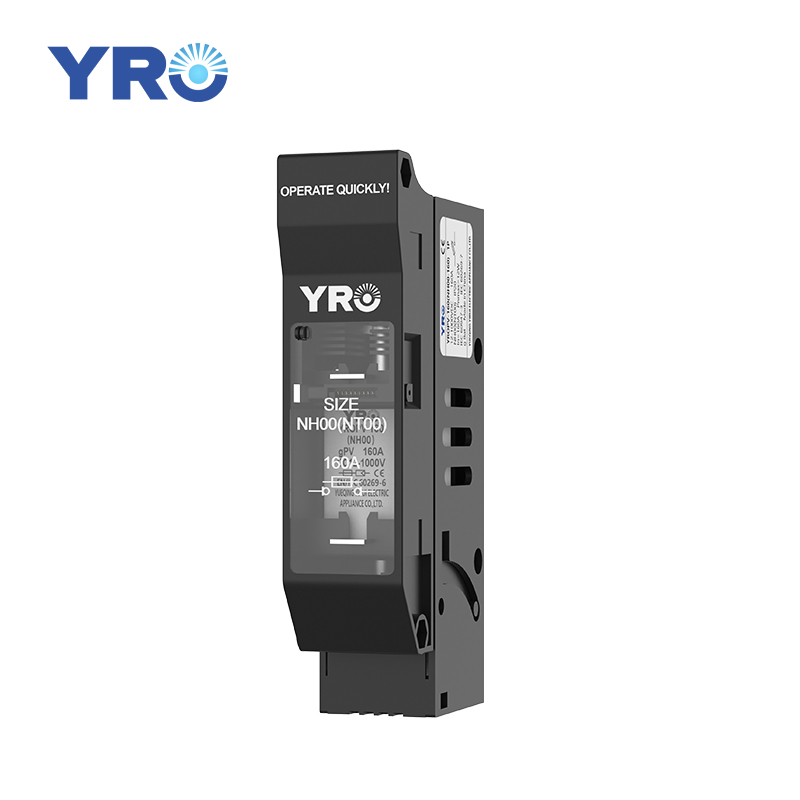 YRO 1000VDC ヒューズ断路スイッチ 1P NH00 バッテリーヒューズ 160A テレコムヒューズ用