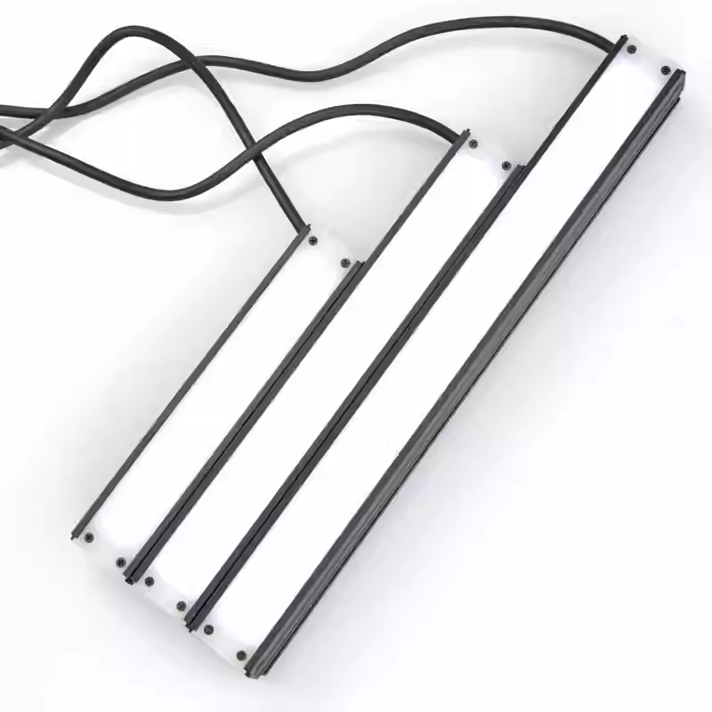 産業用カメラ検査に特化した17面発光帯状光源、外観検査用LED照明