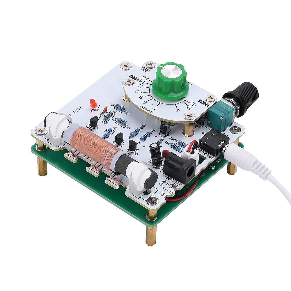 6V 525-1605kHz AM 中波送信機 HIFI 実験 MW 修正ラジオ鉱石ラジオ RF Fm 中波送信機