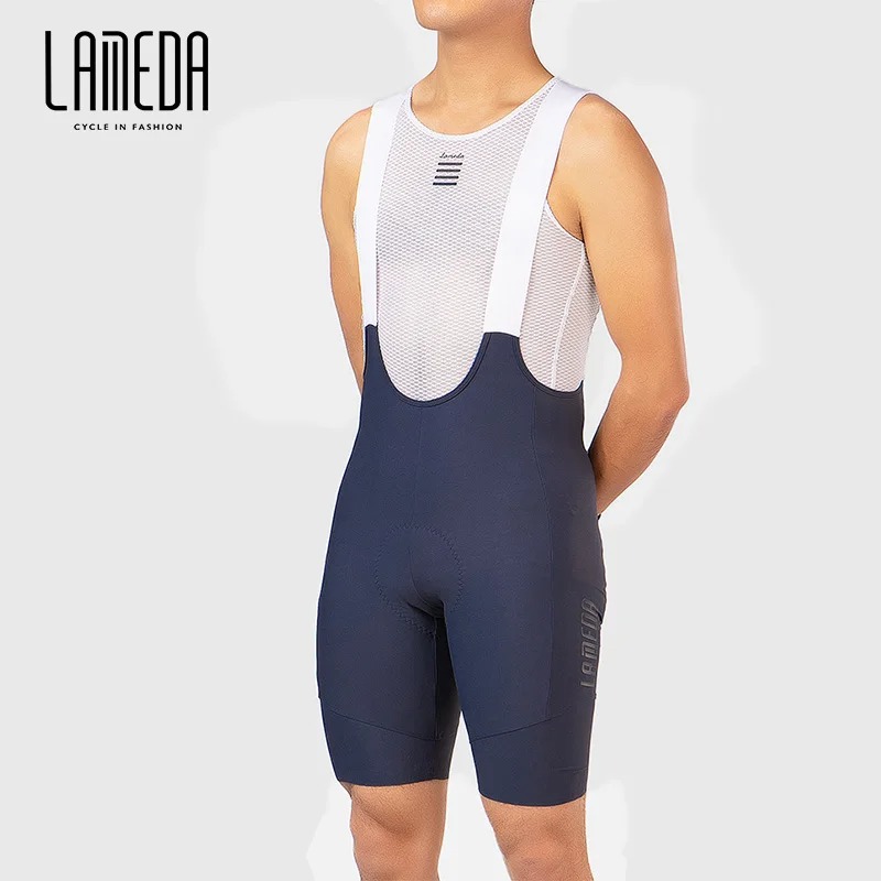 LAMEDA 夏サイクリングパンツメンズショーツプロフェッショナル通気性マウンテンロード自転車サスペンダーパンツマウンテンバイクショーツ