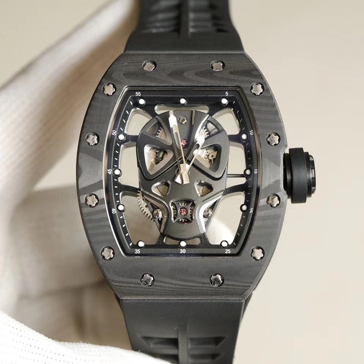 最高品質の 5206 メンズ腕時計スカルチタン合金ダイヤルファッション腕時計防水ビジネス機械式時計