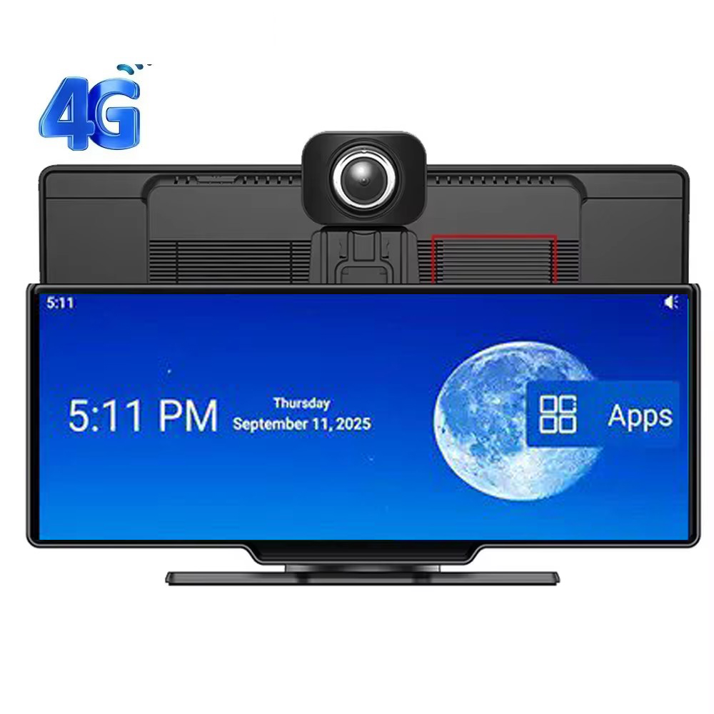 10.26 インチ車のダッシュレコーダー GPS ナビゲーション 4 グラム 64GBROM アンドロイド 13 CarPlay DVR カメラ 4 グラム WiFi ADAS BT ダッシュカメラビデオレコーダー