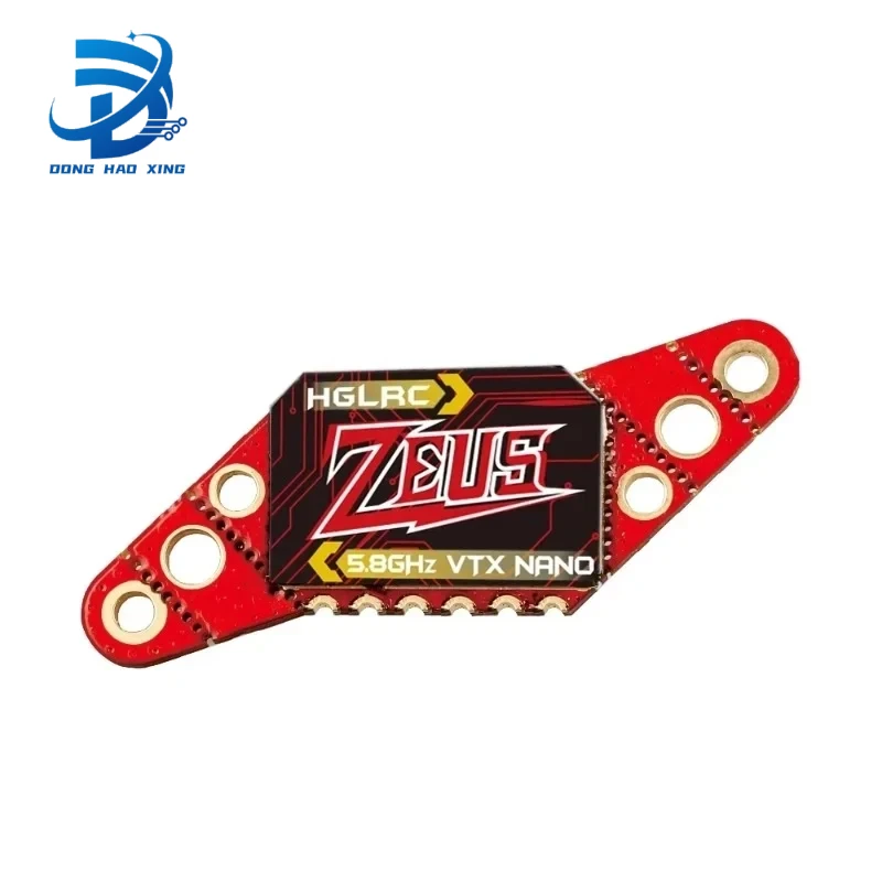 1 個 Zeus Nano VTX 5.8 グラム 40CH 350mW16/20/25.5 ミリメートル穴 2.4 グラム内蔵マイク RC FPV レーシングフリースタイルマイクロドローン用