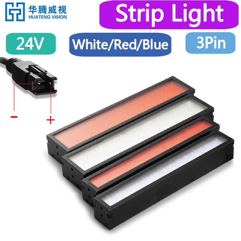 24V Machine Vision Inspection LED Average Long Strip Light Source Detection And Recognition Lamp