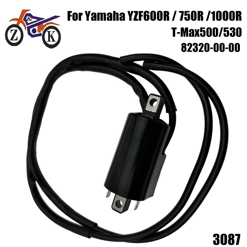 点火コイルヤマハ YZF600R サンダー猫 YZF750R XTZ750 スーパー Tenere YZF-R1 1998-2001 12V オートバイ CDI コイル交換