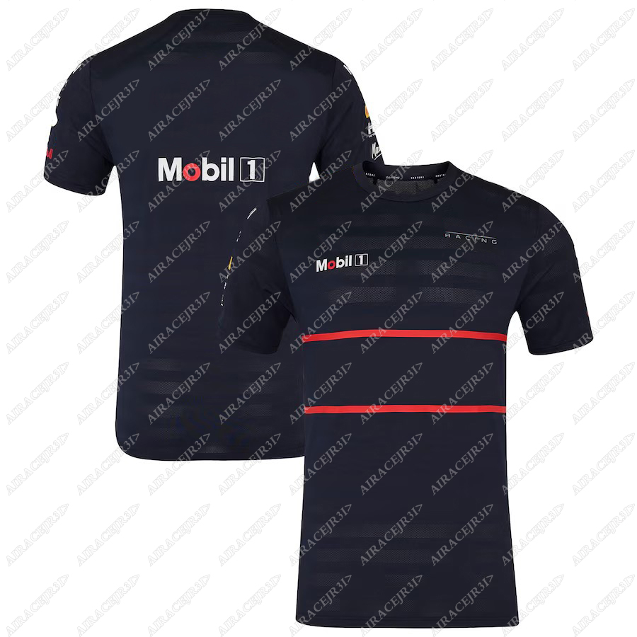 ブルレーシングホンダチームモータースポーツスポーツ Tシャツメンズカーファン速乾性色褪せないジャージ夏