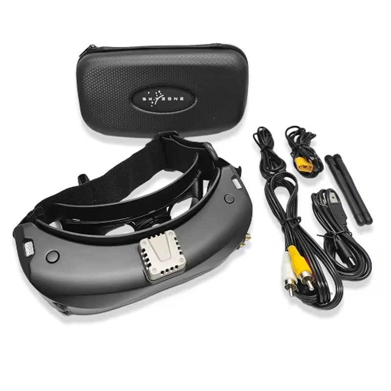 SKYZONE SKY04X プロ FPV ゴーグル OLED 5.8 グラム 48CH ステディビュー受信機 1920X1080 HD DVR ヘッドトラッカー RC 飛行機レーシングドローン用